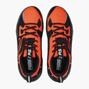 Puma RS-X Orange and Black Sneakers 13